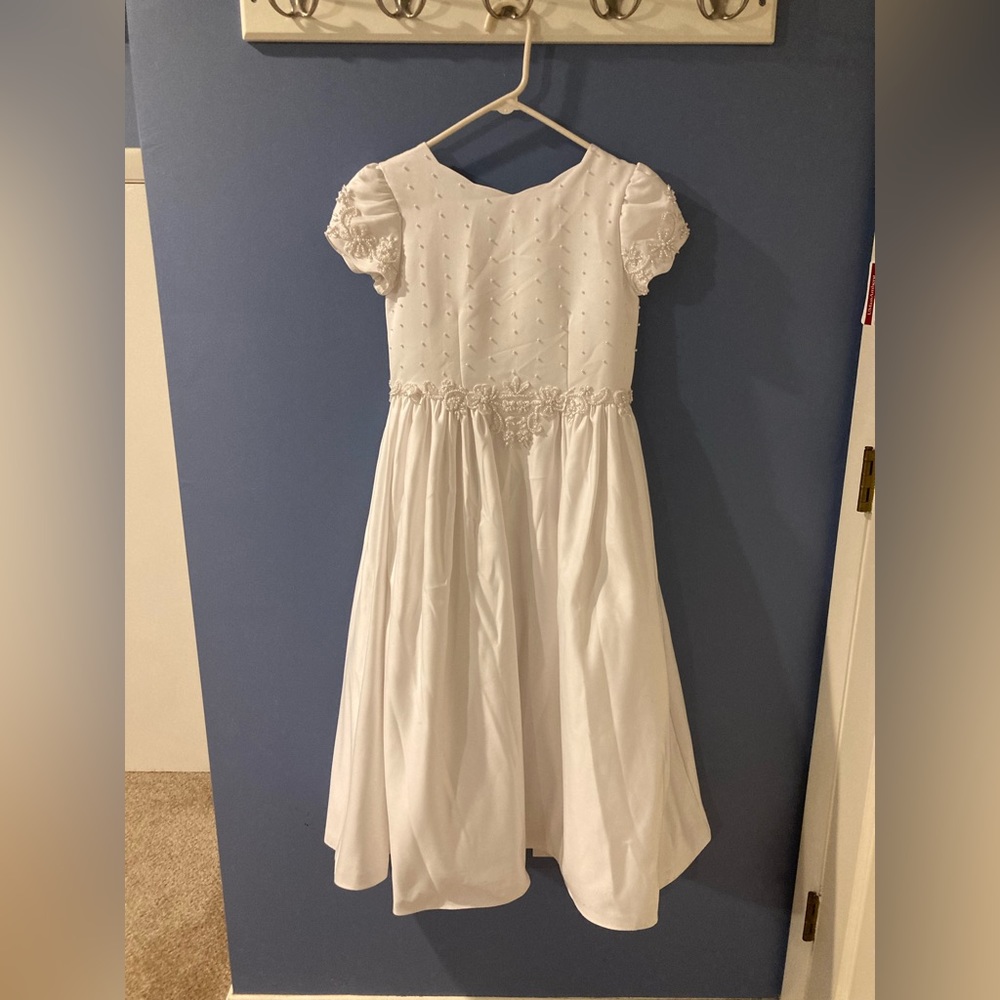 First Communion White Dress
